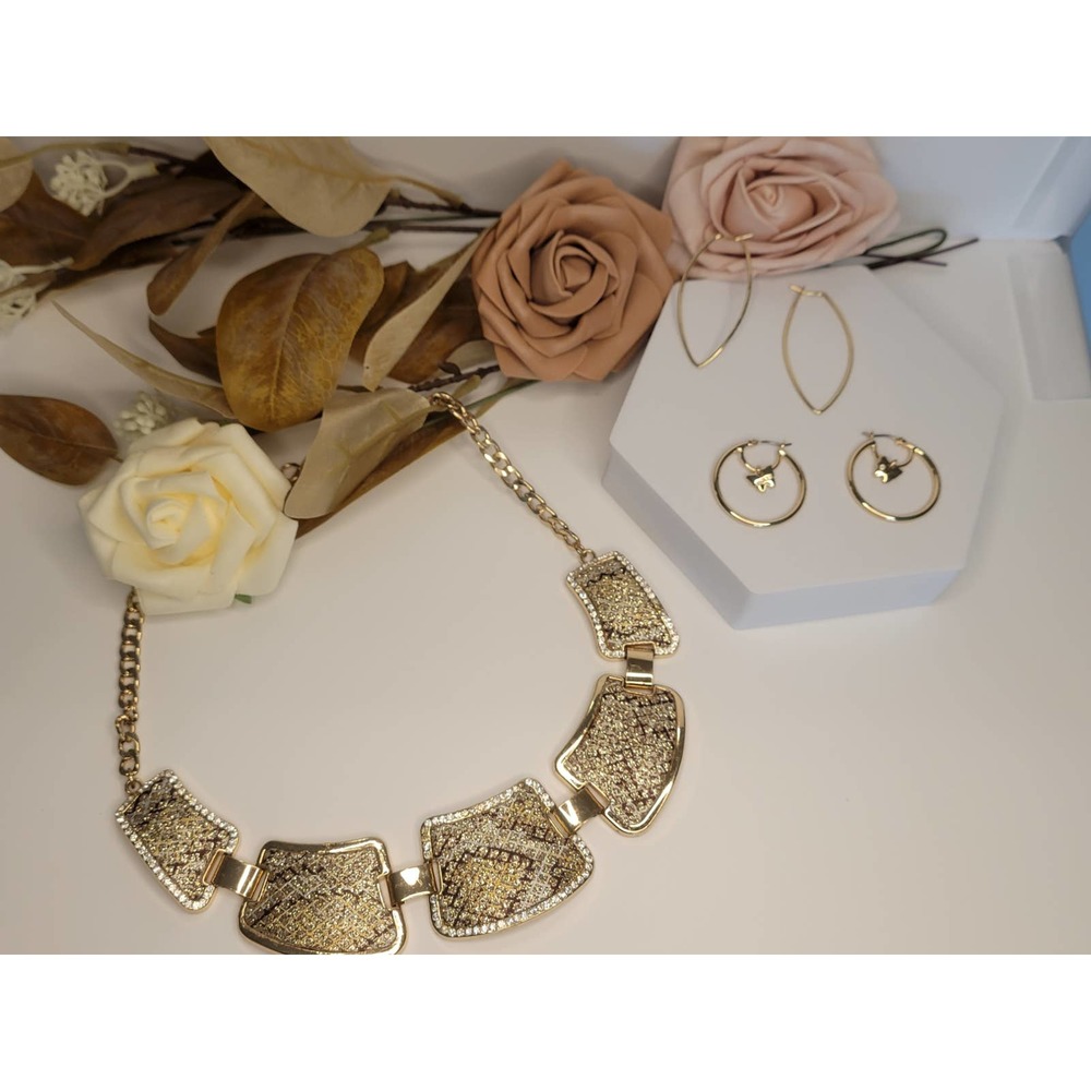 BUNDLE! Aldo Necklace, DKNY and Argento Vivo Earrings